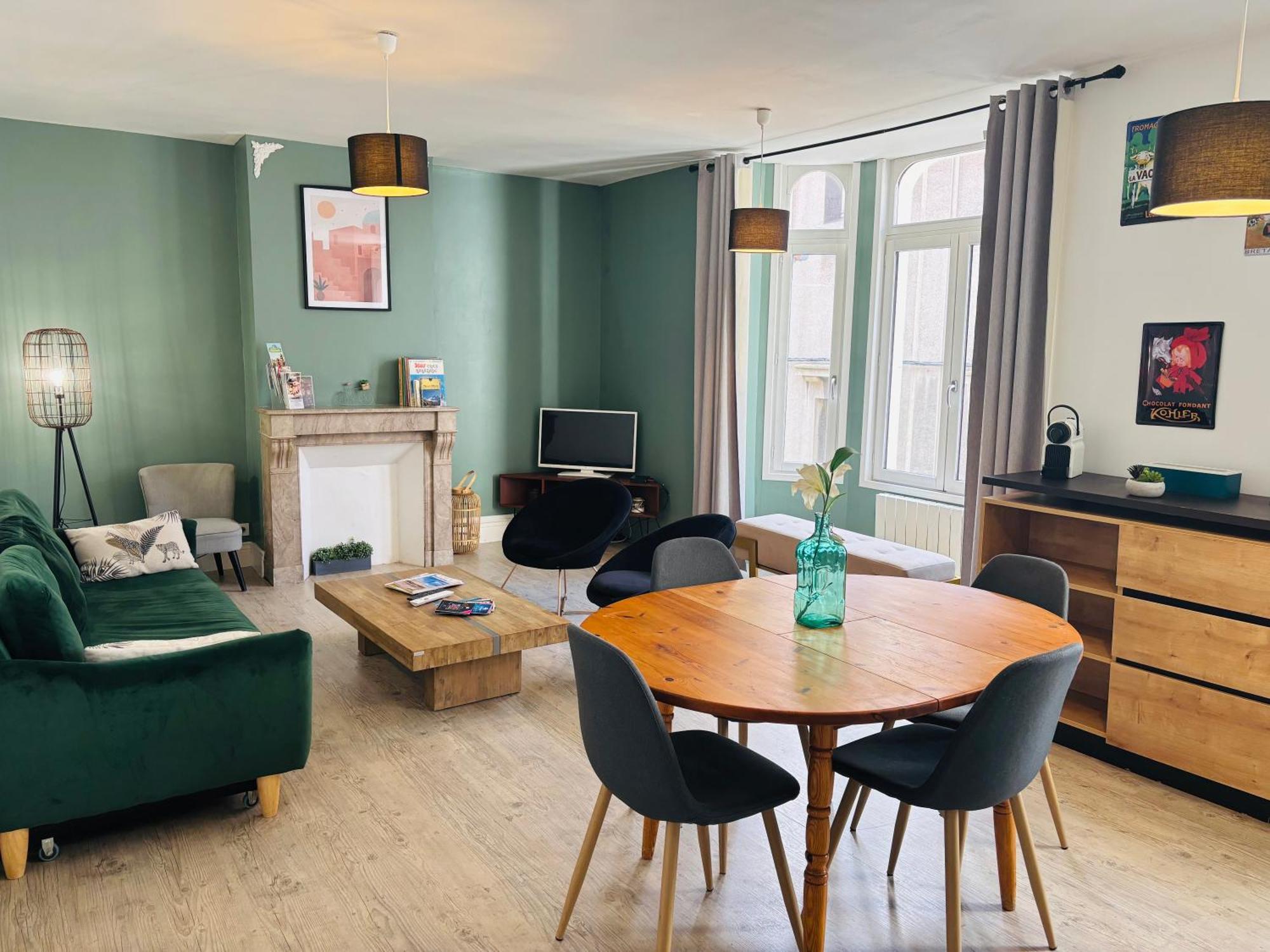 Appartement Au Coeur De La Vieille Ville 볼로뉴쉬르메르 외부 사진